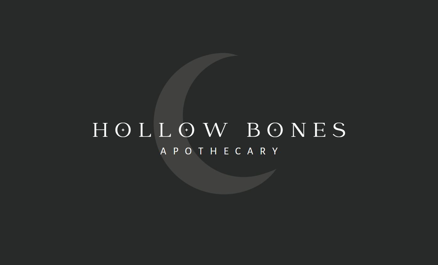 moon logo for Hollow bones apothecary